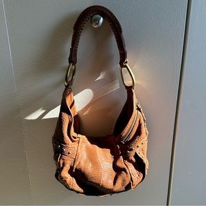 Kenneth Cole Brown Studded Purse